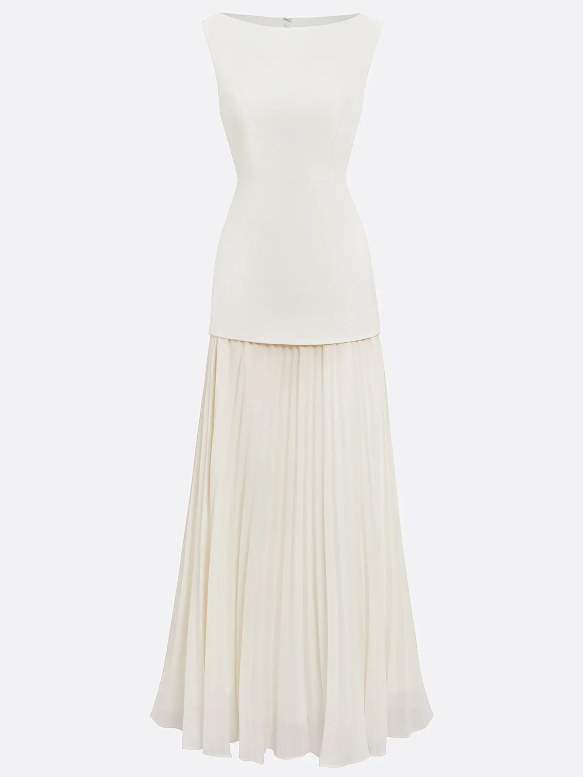 ELLA | Long Pleated Designer Dress