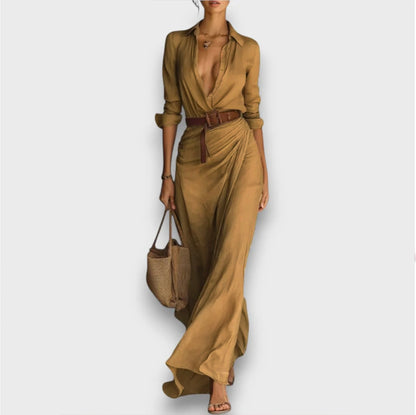 Mirelle – Wrap Dress with Waist Belt