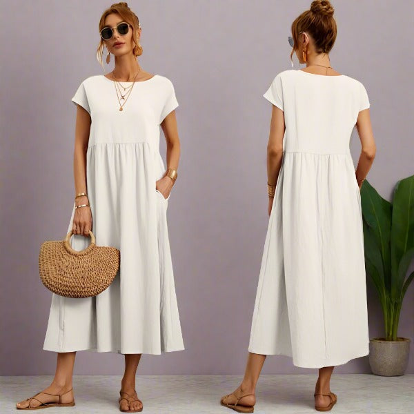 Lauren - Elegant Casual Summer Maxi Dress
