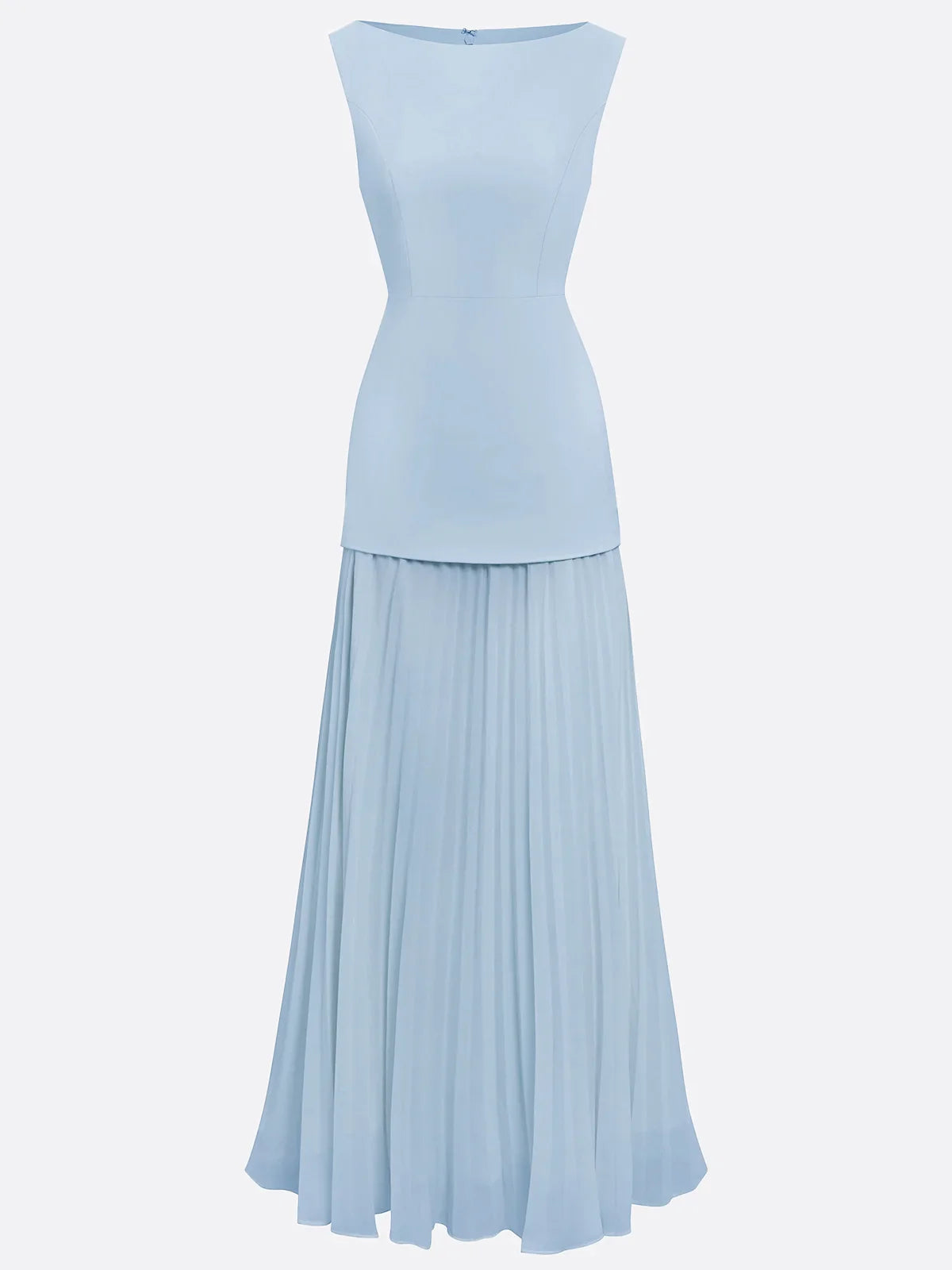 ELLA | Long Pleated Designer Dress
