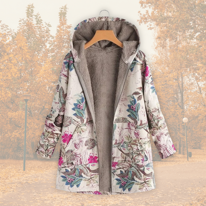 Camelle | Warm Coat with Fleece Lining
