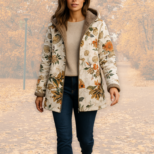 Camelle | Warm Coat with Fleece Lining