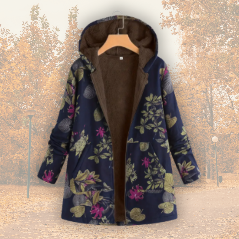 Camelle | Warm Coat with Fleece Lining