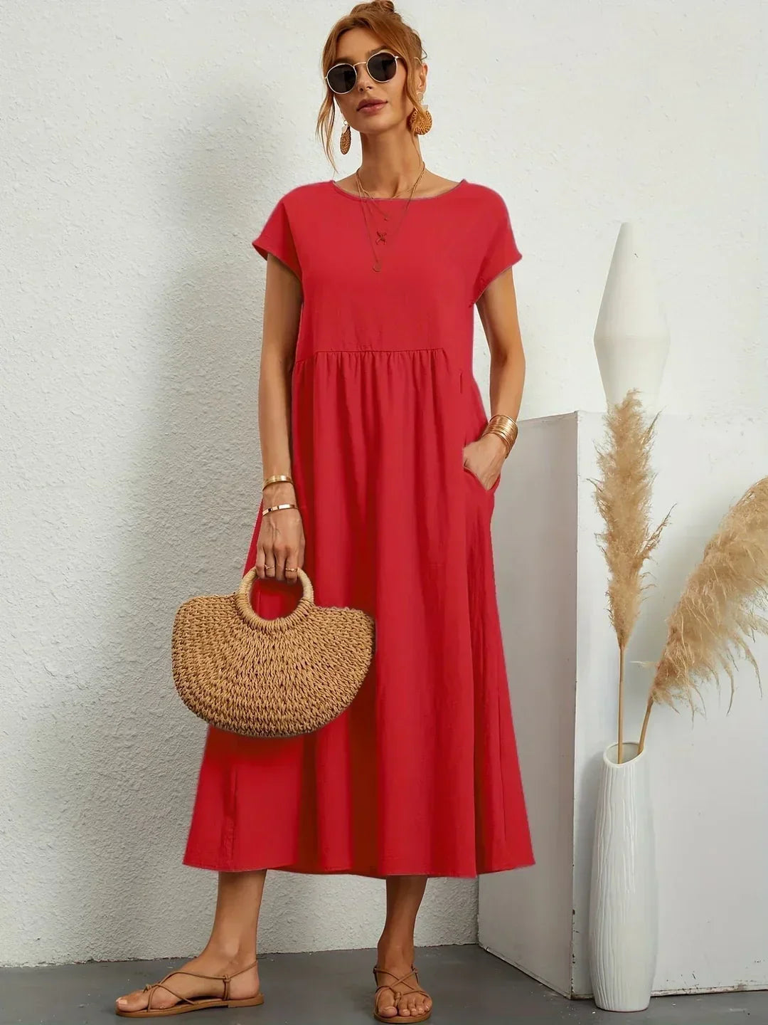 Lauren - Elegant Casual Summer Maxi Dress
