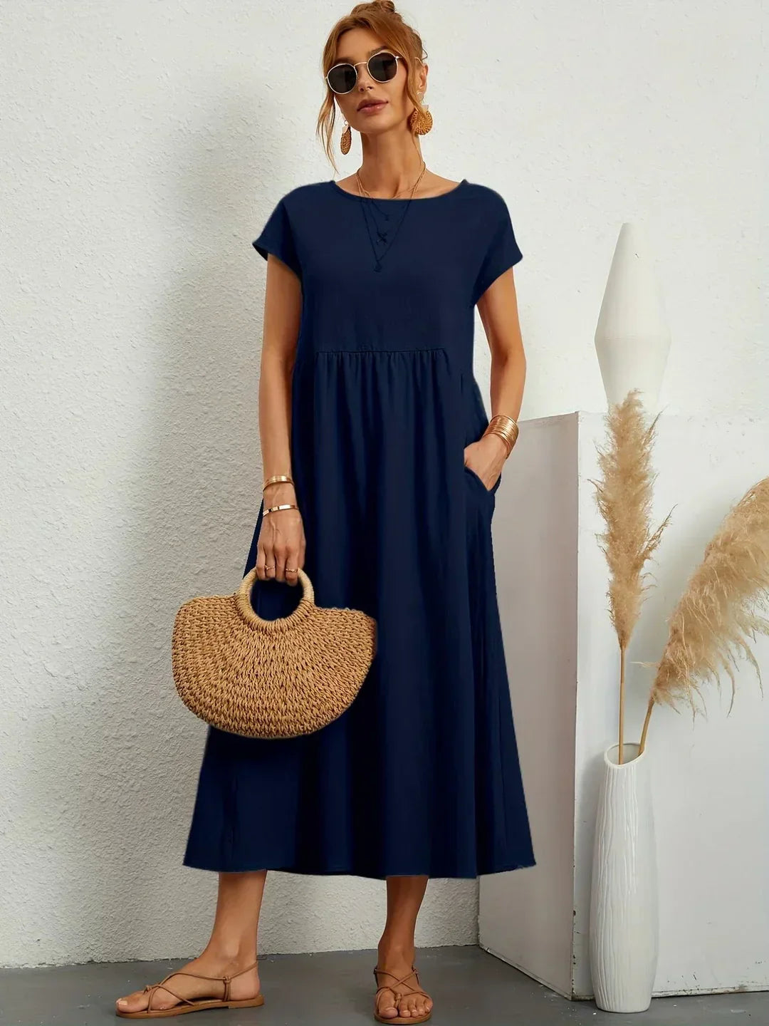 Lauren - Elegant Casual Summer Maxi Dress