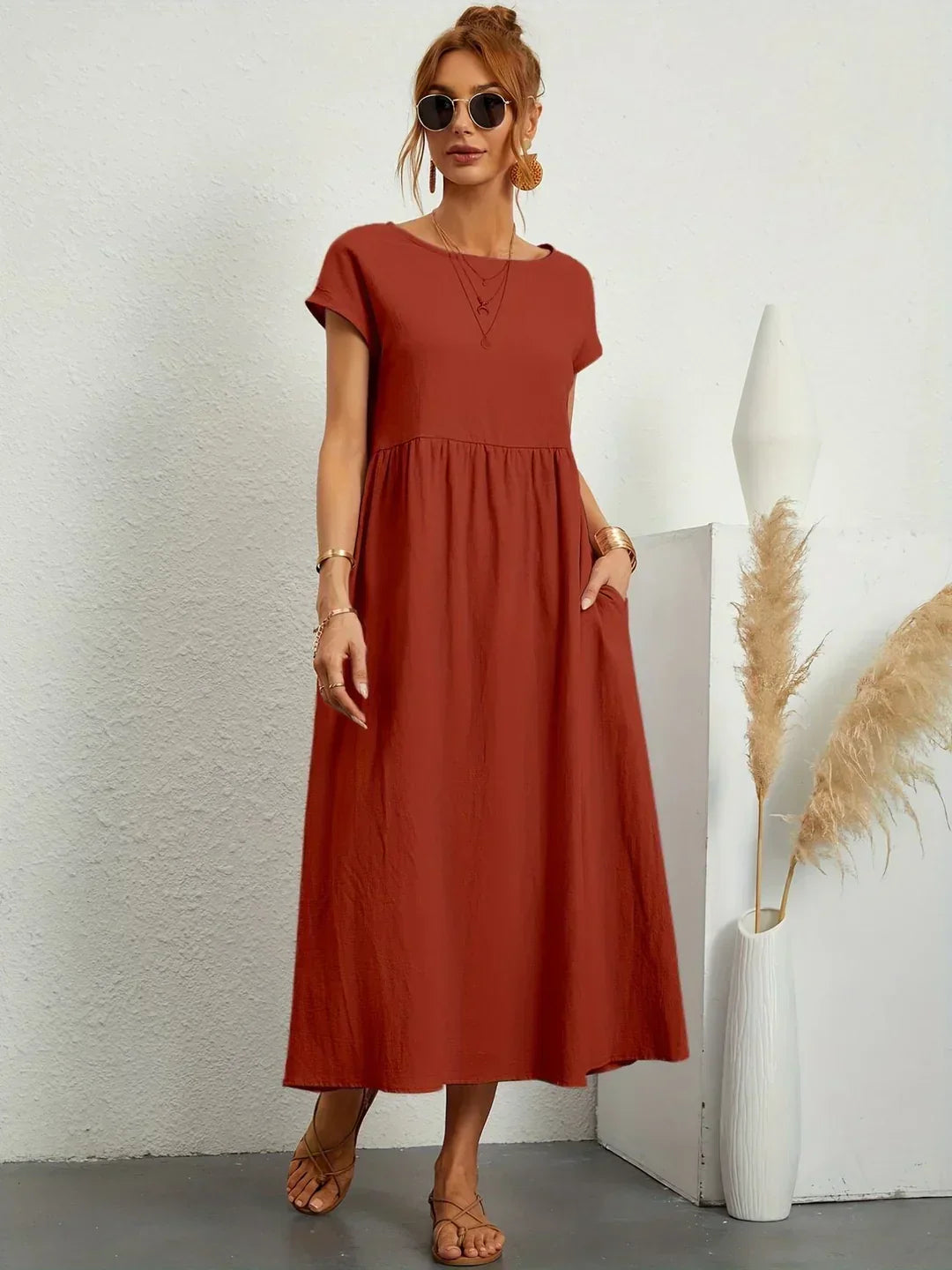 Lauren - Elegant Casual Summer Maxi Dress