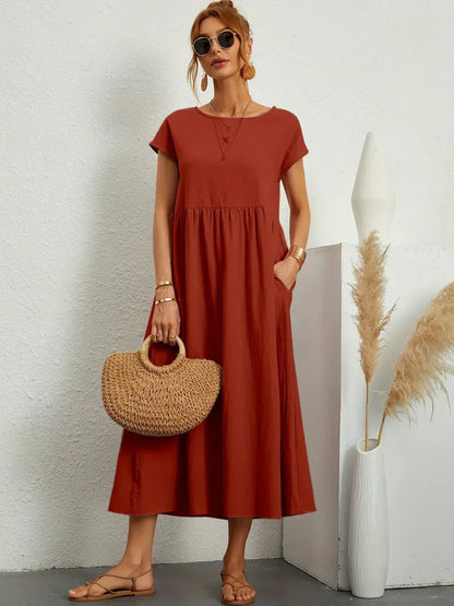 Lauren - Elegant Casual Summer Maxi Dress