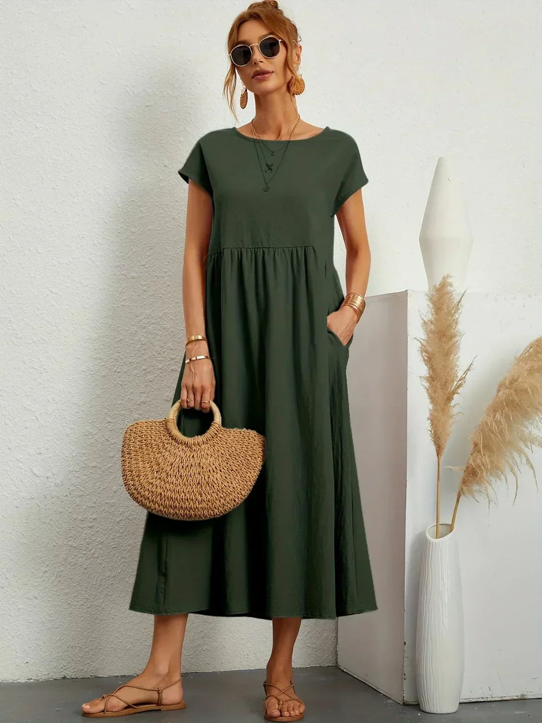 Lauren - Elegant Casual Summer Maxi Dress