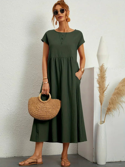 Lauren - Elegant Casual Summer Maxi Dress