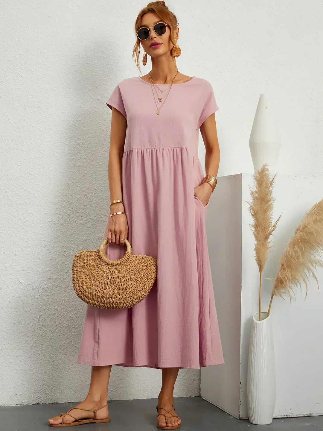 Lauren - Elegant Casual Summer Maxi Dress