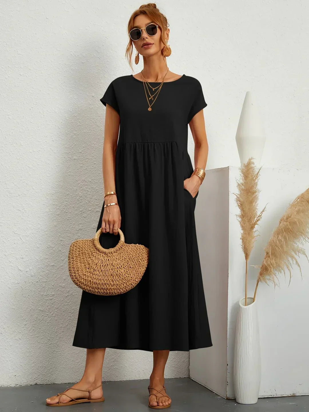 Lauren - Elegant Casual Summer Maxi Dress
