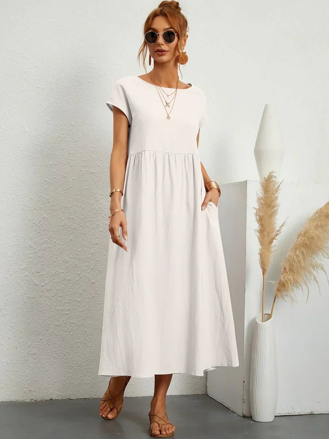 Lauren - Elegant Casual Summer Maxi Dress