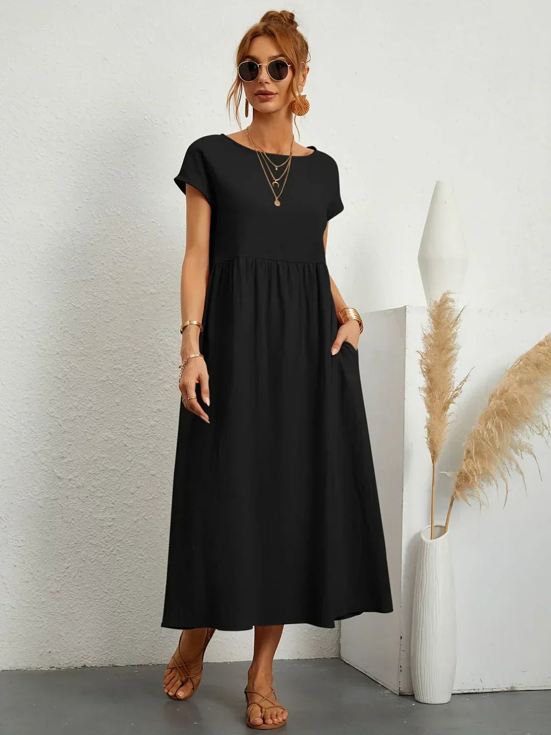 Lauren - Elegant Casual Summer Maxi Dress
