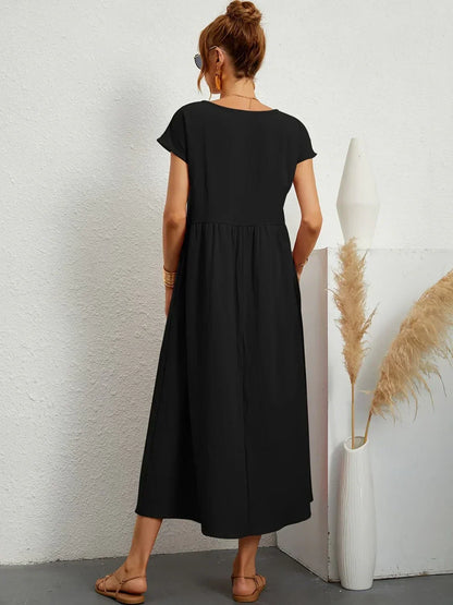 Lauren - Elegant Casual Summer Maxi Dress