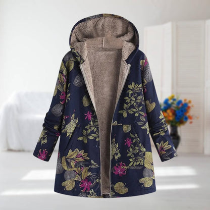 Camelle | Warm Coat with Fleece Lining
