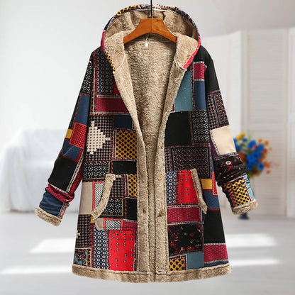 Camelle | Warm Coat with Fleece Lining