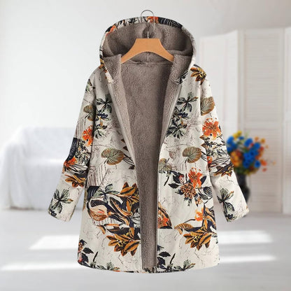 Camelle | Warm Coat with Fleece Lining