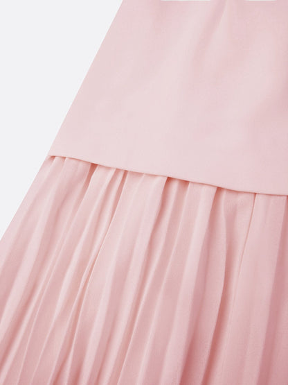 ELLA | Long Pleated Designer Dress