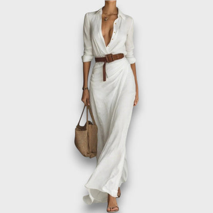Mirelle – Wrap Dress with Waist Belt